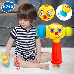 اسباب بازی نوزادی چکش جغجغه ای موزیکال هولی تويز Hola Toys مدل 3115 _اسباب بازی نوزادی